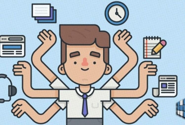 Многозадачный человек