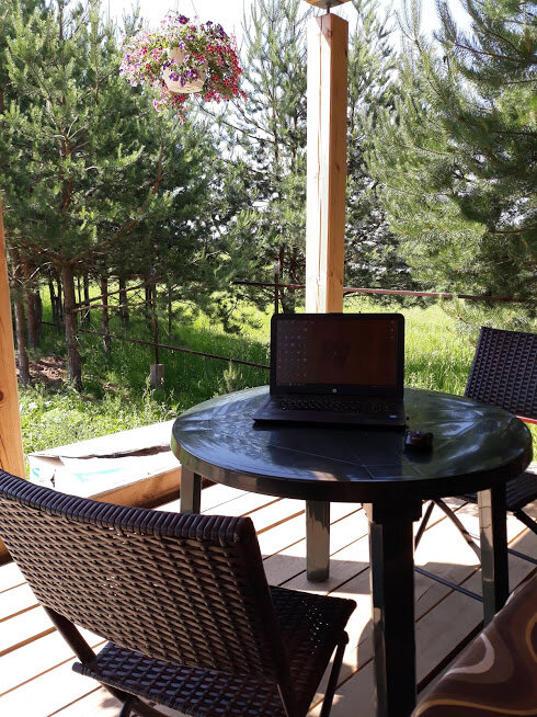 Любимая терраса.