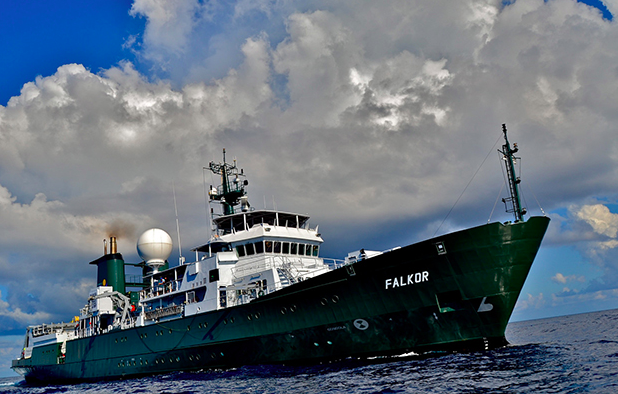 Судно FALKOR #исследование #наука #океаны 