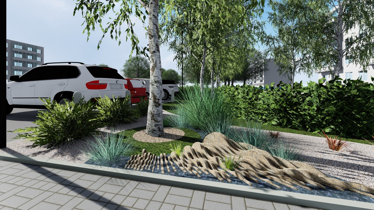 Такая "чешская скалка" должна была стать образом волн. Фото автора.