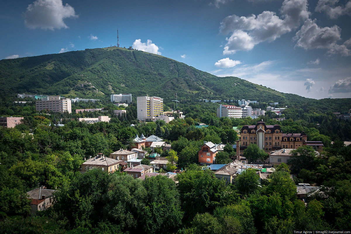 Пятигорск цветник гора Машук