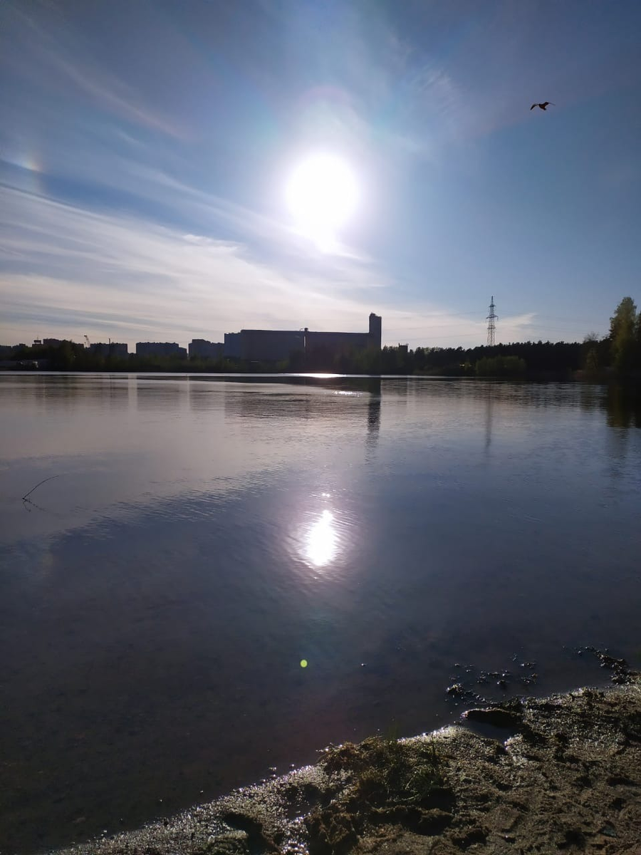 Вид с пляжа