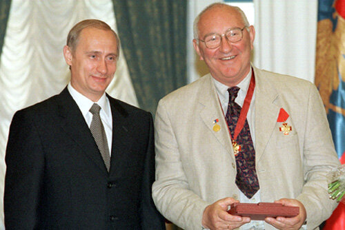 Владимир Путин и Павел Лебешев