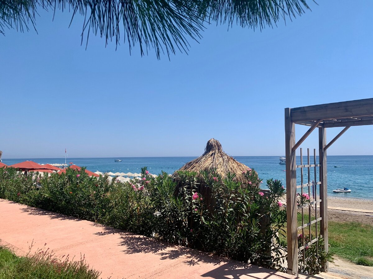 Береговая линия отеля Marti Myra выглядит вполне себе ничего