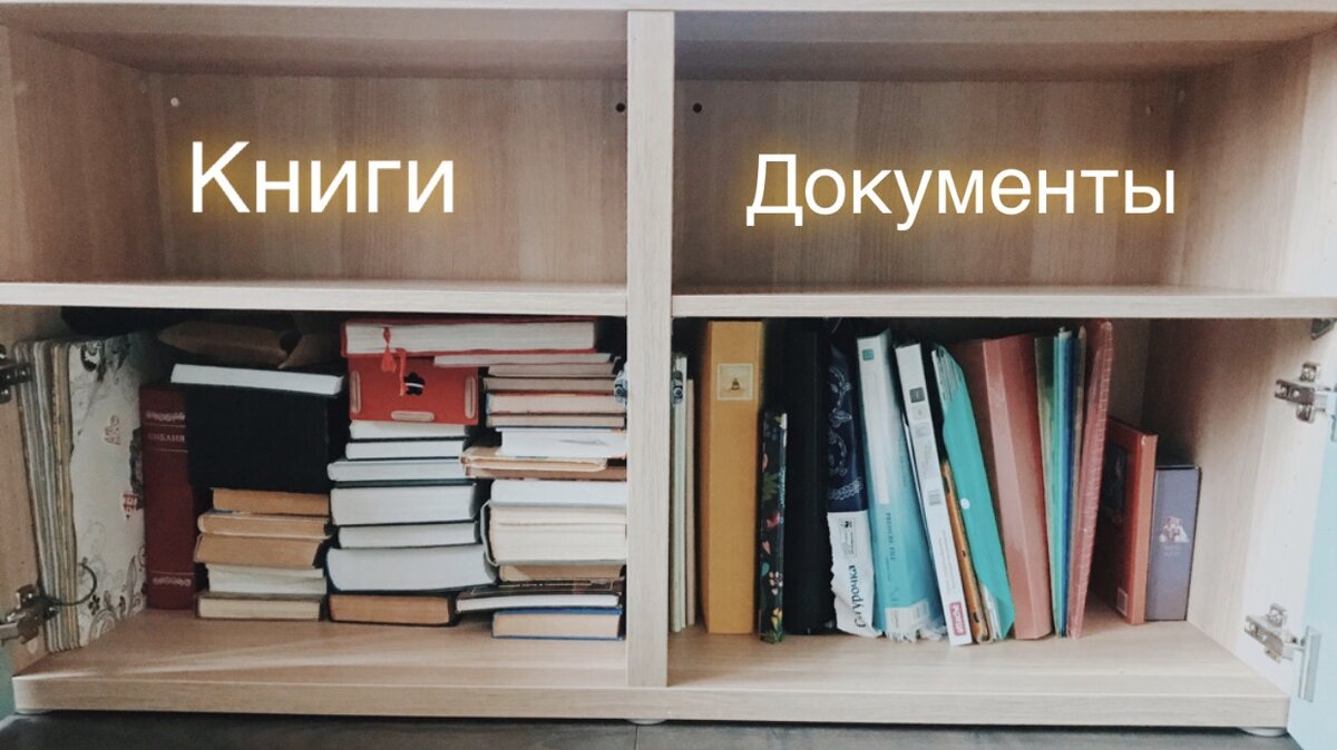 Организация книг и бумаг дома. Способы навести порядок раз и навсегда! |  Анастасия Ефимова | Дзен