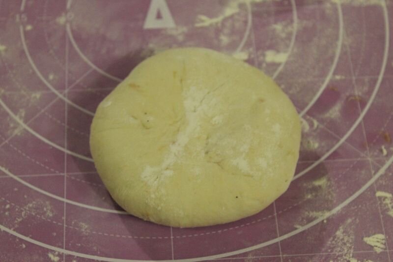 мясо внутри будущего хычина