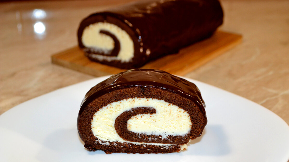 Бисквитный рулет