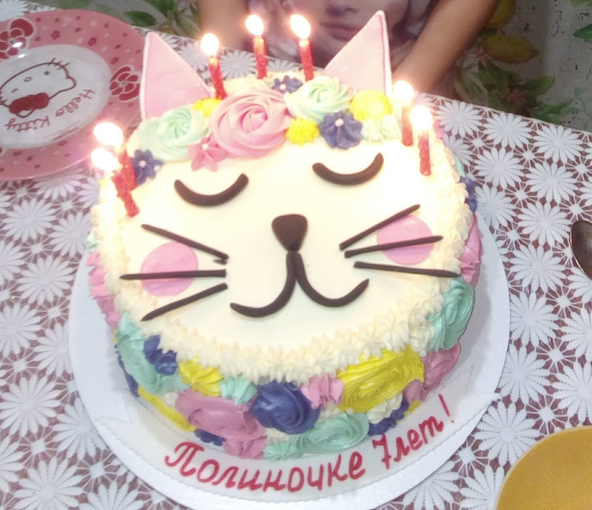 Торт на день рождения дочке 8 лет