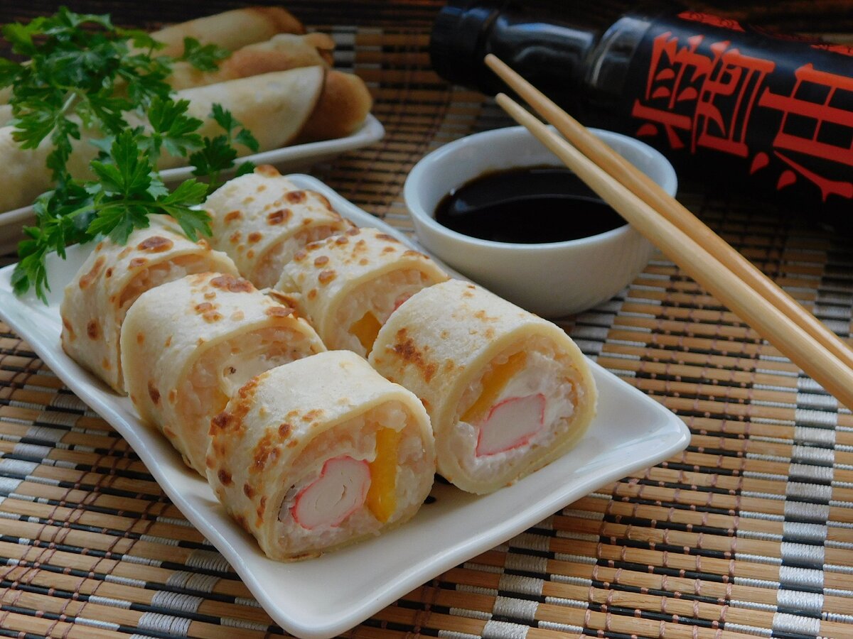 Японский Crepe Roll