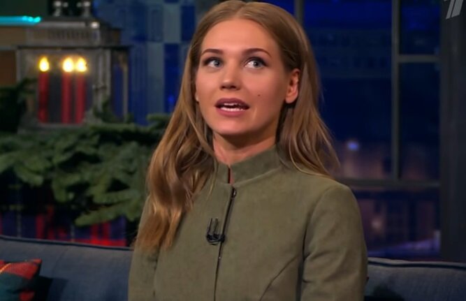 Кристина Асмус. Фото: скриншот с YouTube "Вечерний Ургант"