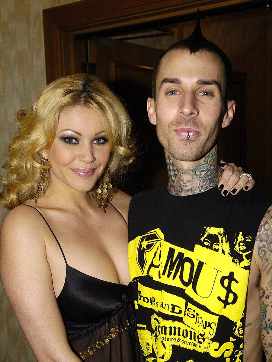 Трэвис Баркер и Шанна Моклер