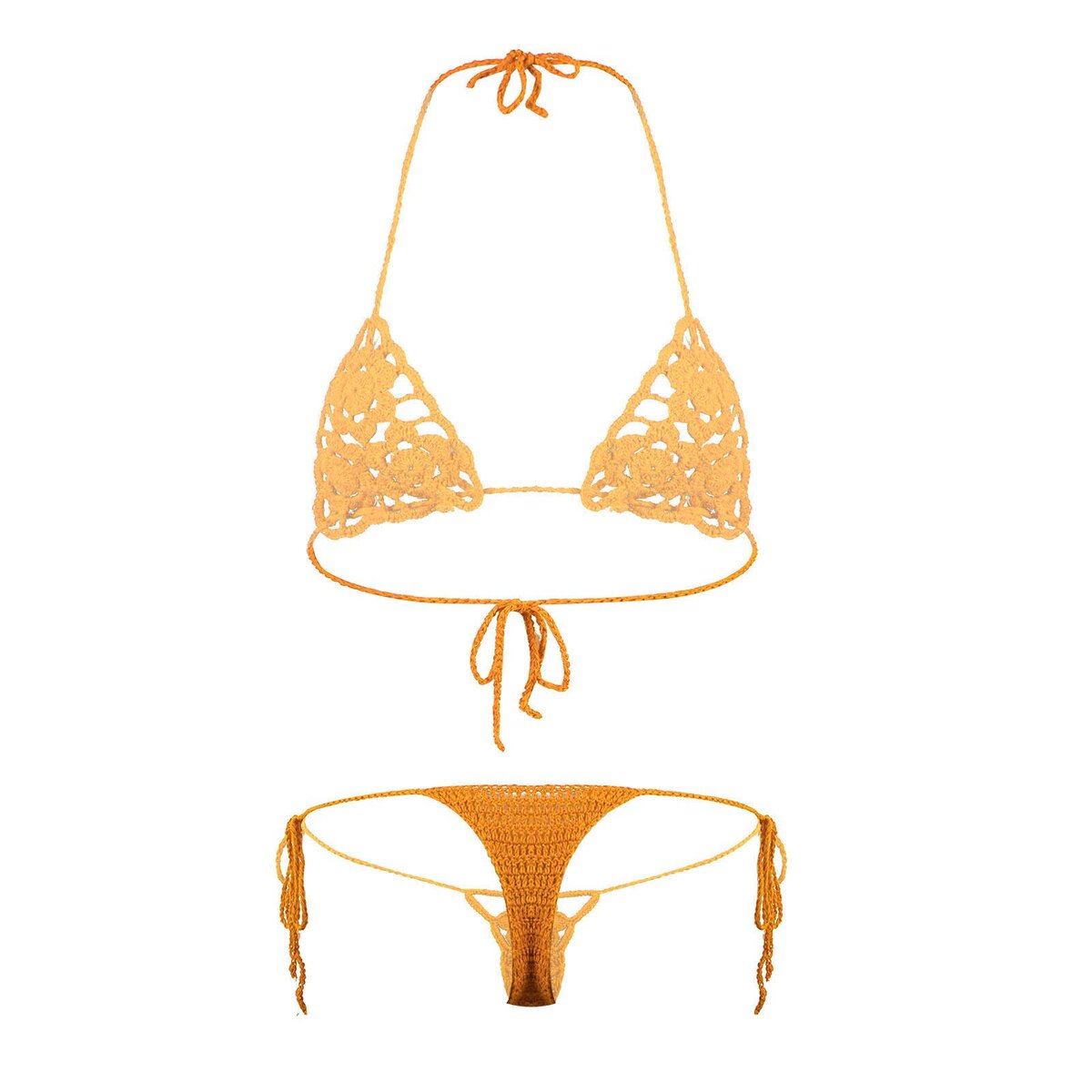 Треугольные купальники для девочек