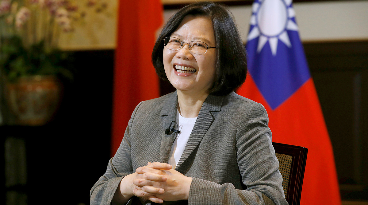 Цай Инвэнь, президент Китайской Республики (Тайвань)