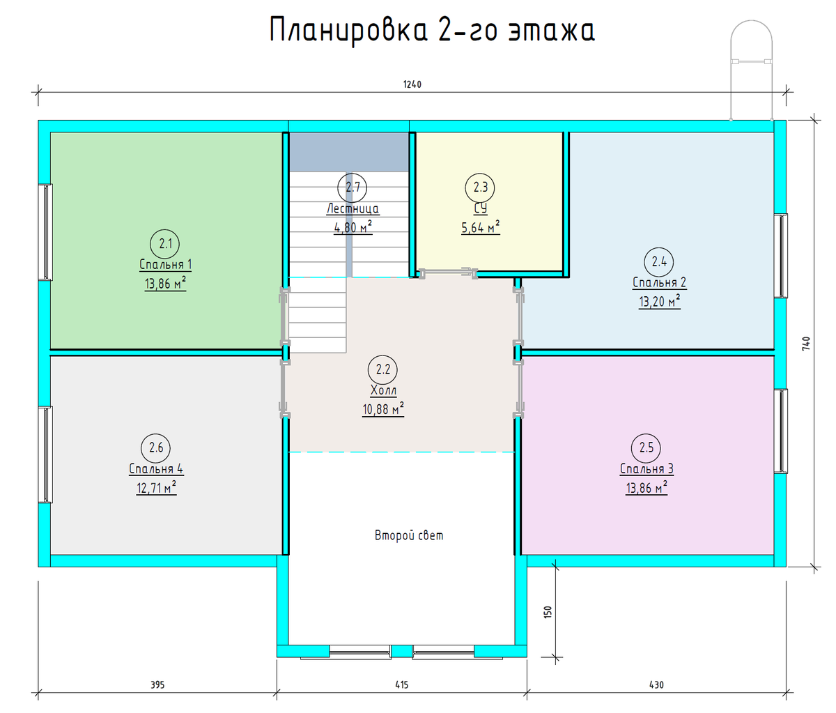 Дом 150 м² – два этажа, пять комнат, идёт III этап стройки: фасад, черновая  отделка, камин. Планировка + фото + ЦЕНА в 2021 | Андрей Шанс - УШП  фундаменты и строительство домов | Дзен