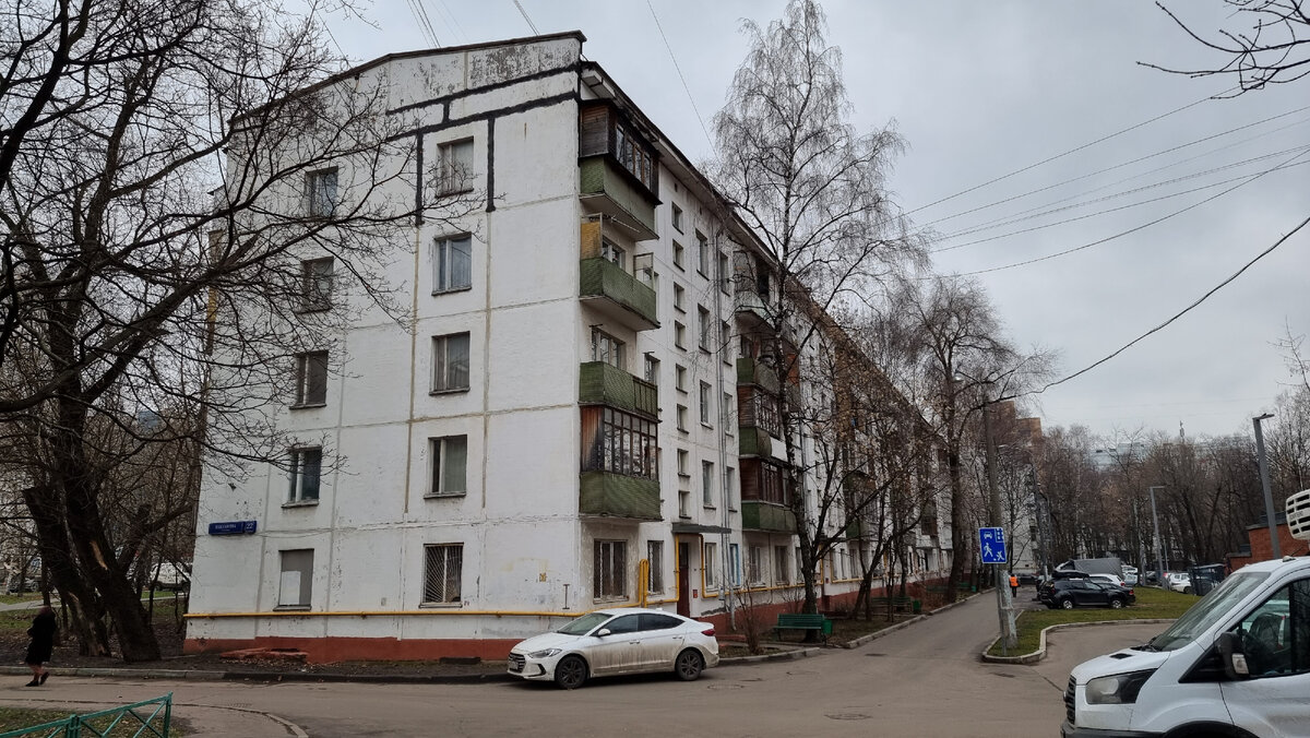 Панельный пятиэтажный дом серии I-515