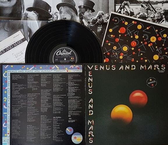 Wings «Venus and Mars», 1975 г. - классика Пола Маккартни