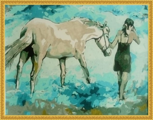 Моя первая картина.