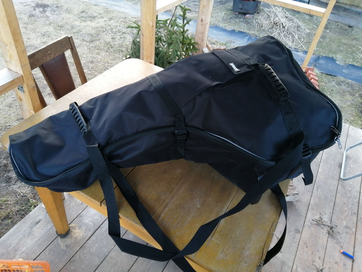 в транспортировочном положении