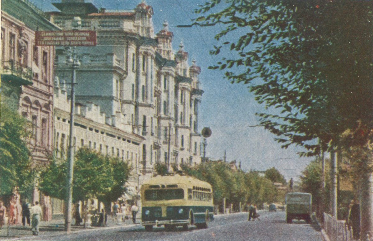 проспект Кирова в конце 1950-х