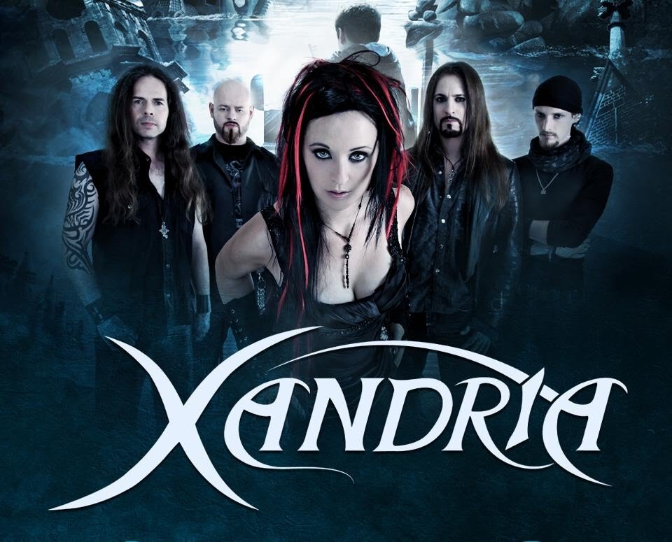 Дискография. Группа Xandria. Плакат Xandria. Xandria - Neverworld's end (2012). Ксандрия Найтфолл.