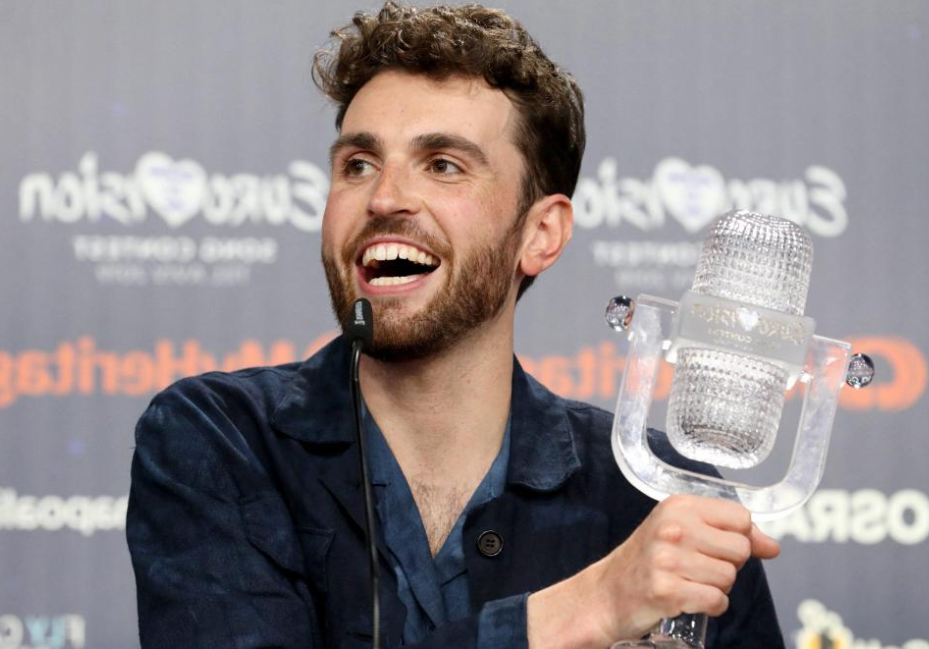                                         Дункан Лоуренс кадр с конкурса "Евровидение-2019"