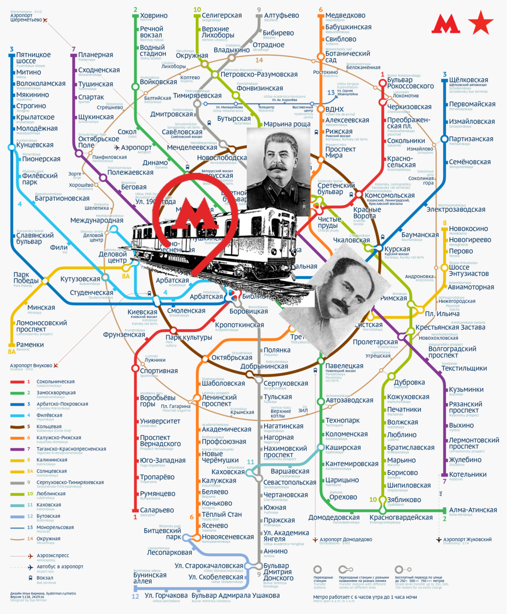 5 неизвестных фактов о московском метро. Ч.1. | Байдак | Дзен