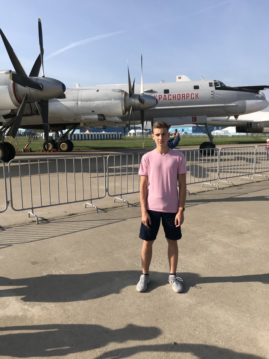 ТУ-95 на МАКС 2019.