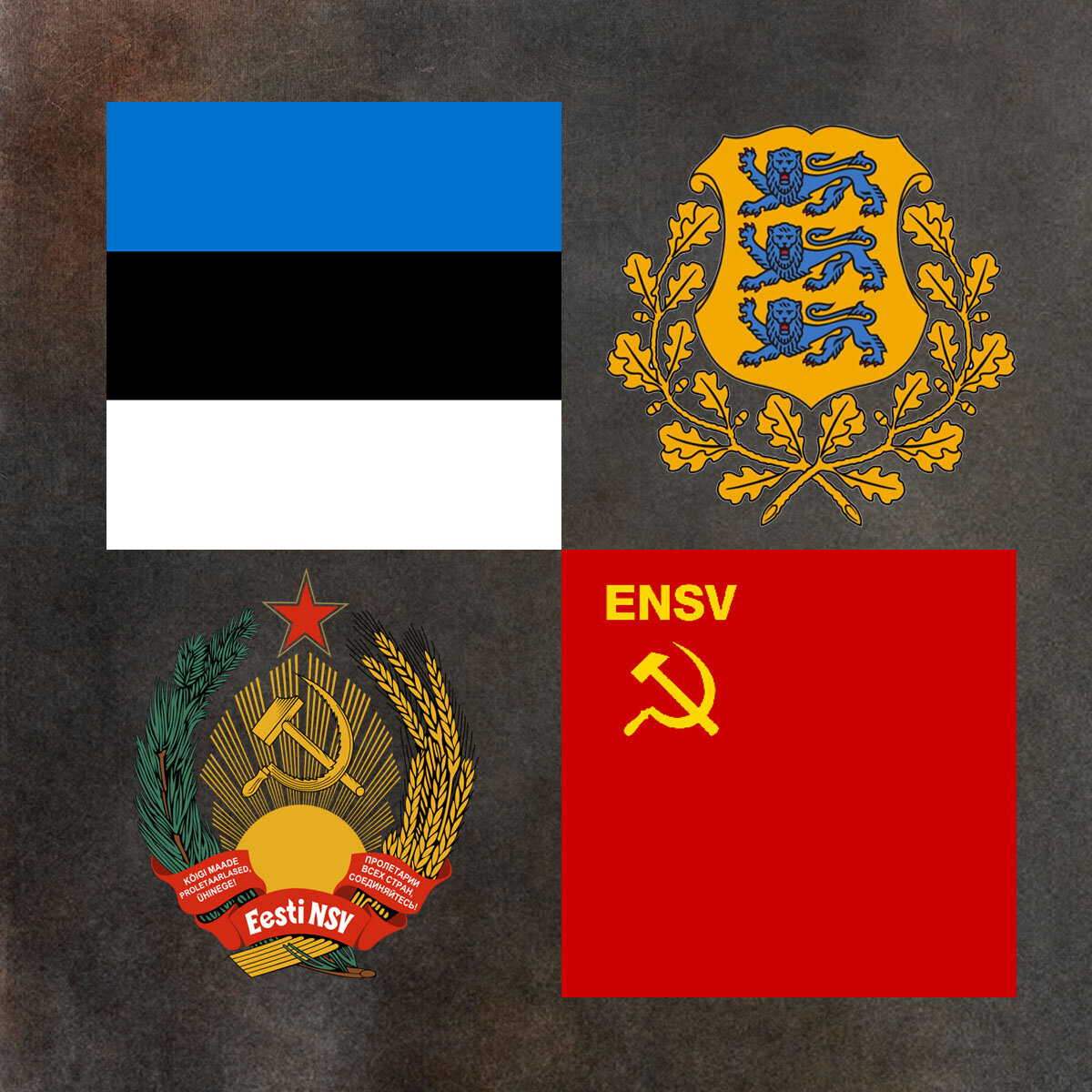 герб и флаг эстонии