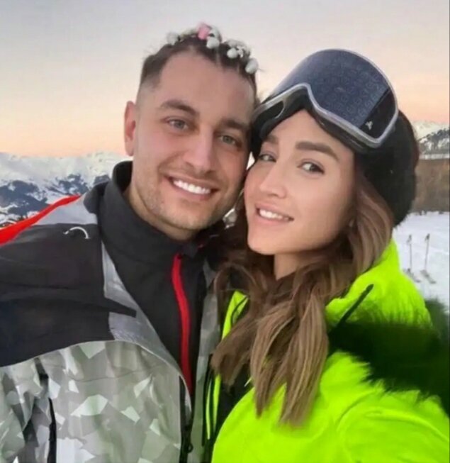 Давид и Ольга в Куршевеле