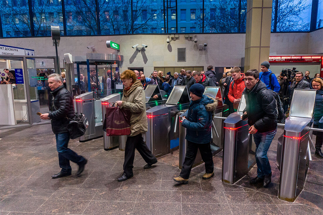 Сегодня в метро
