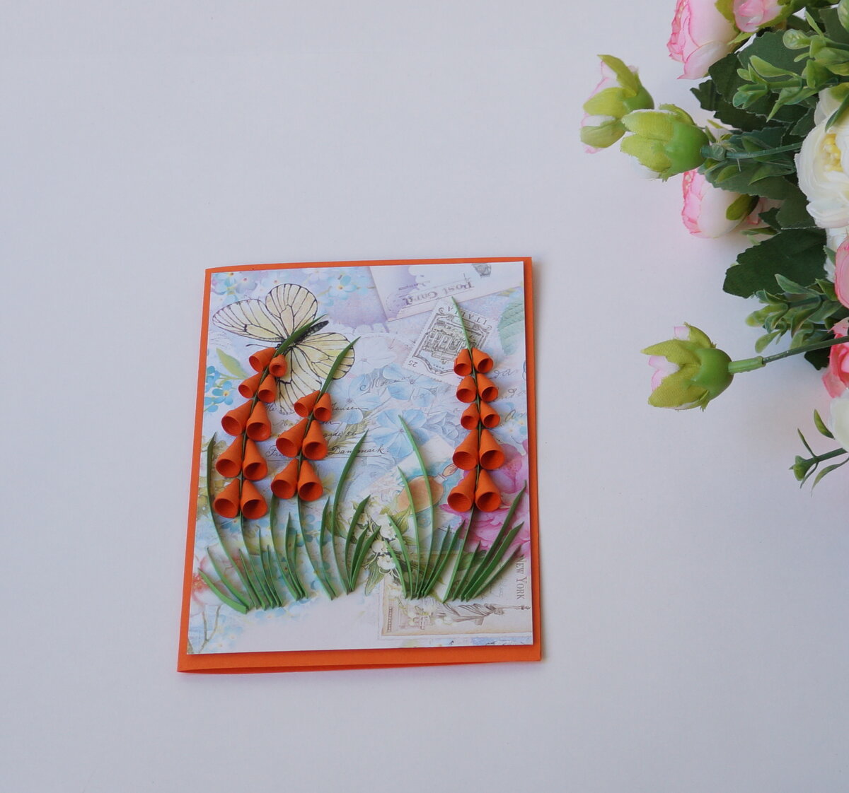 Открытки в технике квиллинг (бумажная филигрань)