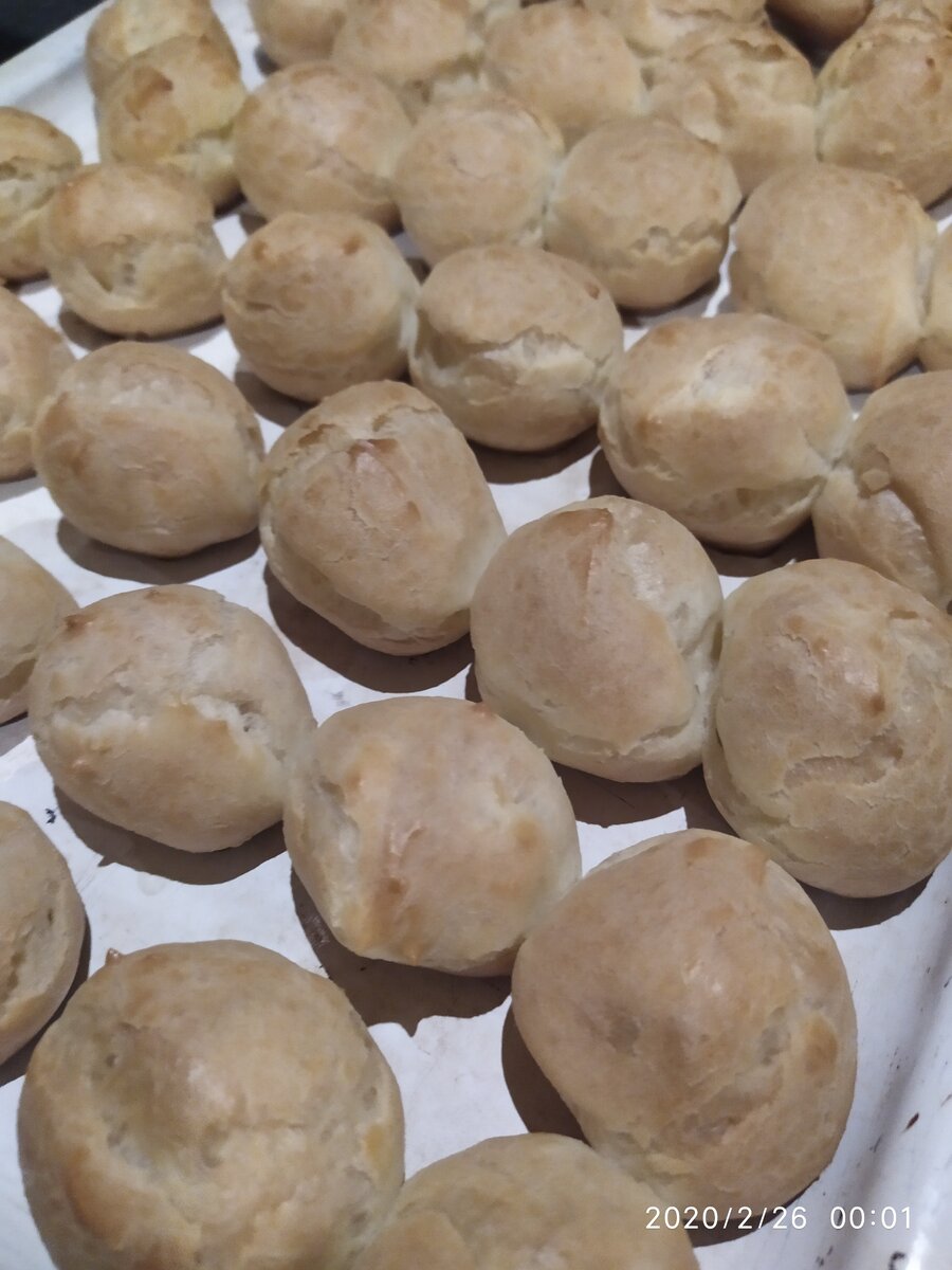 Мои профитроли, почти диетические