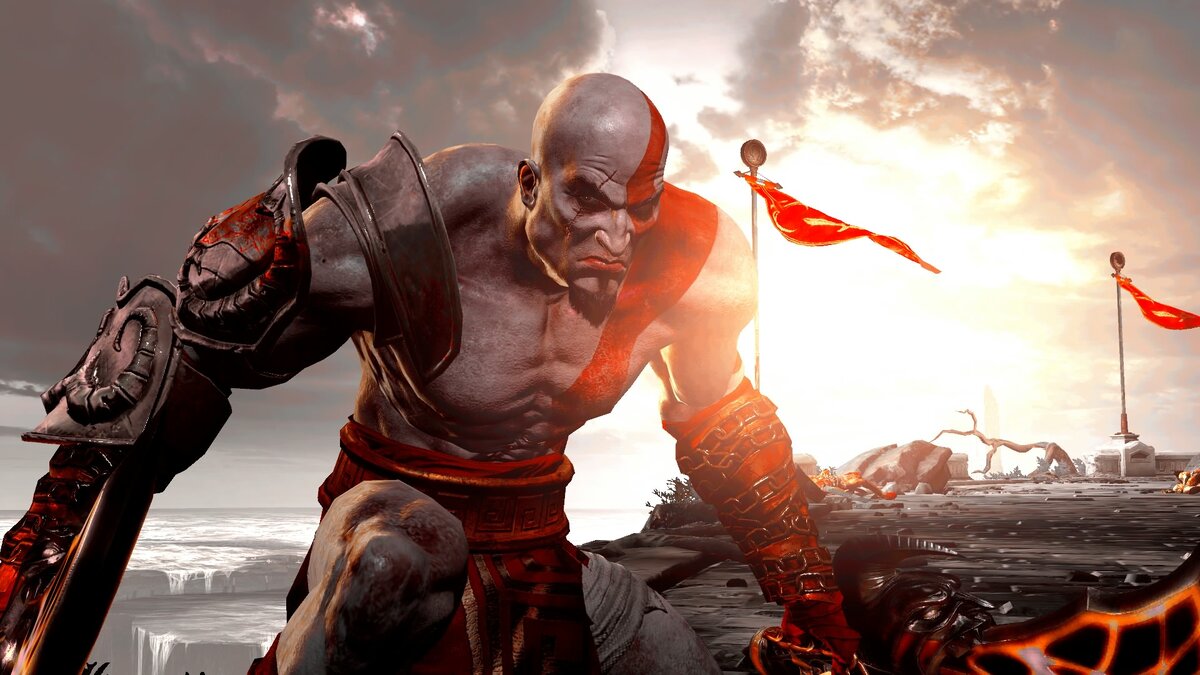 Надеюсь, вы смотрите на меня не так, как Кратос на врагов сейчас.А немного ...