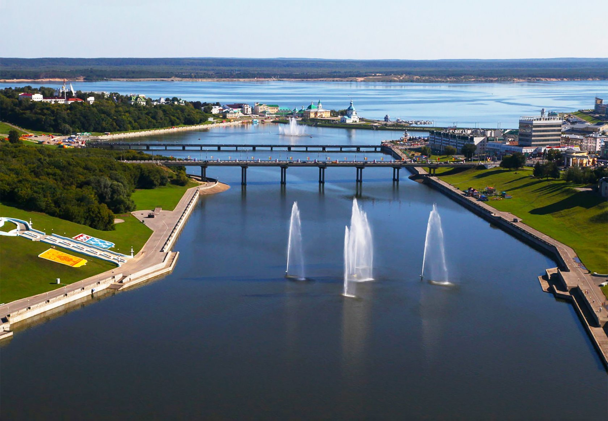 Чебоксарский залив 