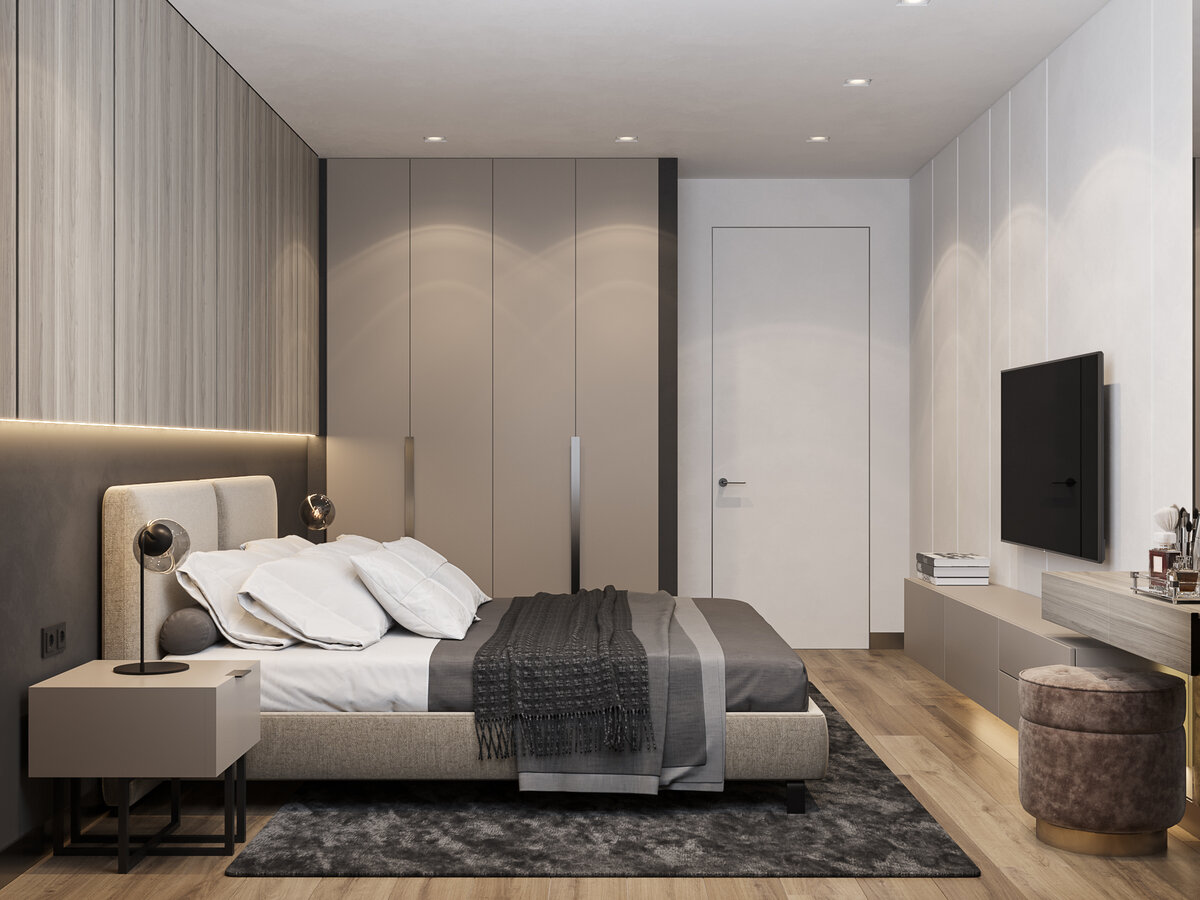 Уютная спальная комната