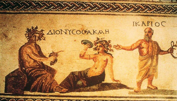 Античная мозаика «Праздник Диониса»