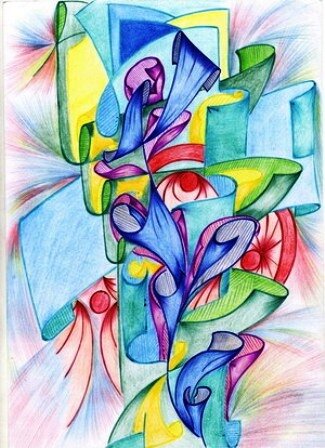 Авторские картины из цикла "Религия"