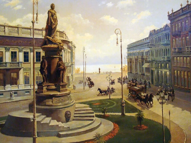 Одесса. Екатерининская площадь