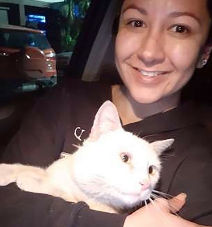 С новой хозяйкой. Фото: www.boredpanda.com