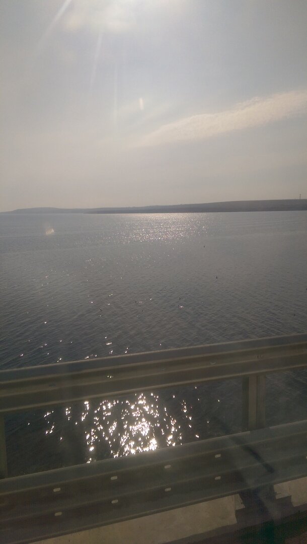 Дорога через Крымский мост