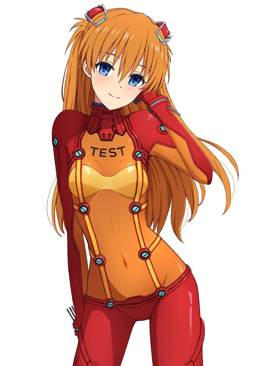 Обычно такая милая Аска только на артах... ибо «цунцун».
Источник: Яндекс.Картинки. © Gainax.