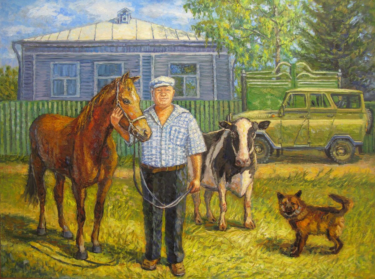 Картины художников о фермерах