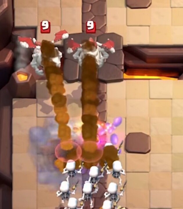 Урон по области