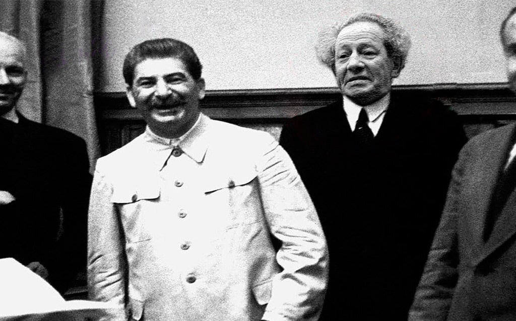 Вольф Мессинг со Сталиным.