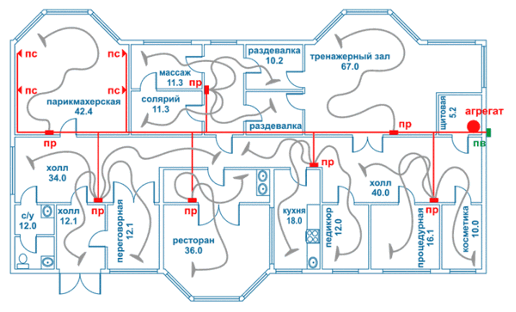 Салон красоты.