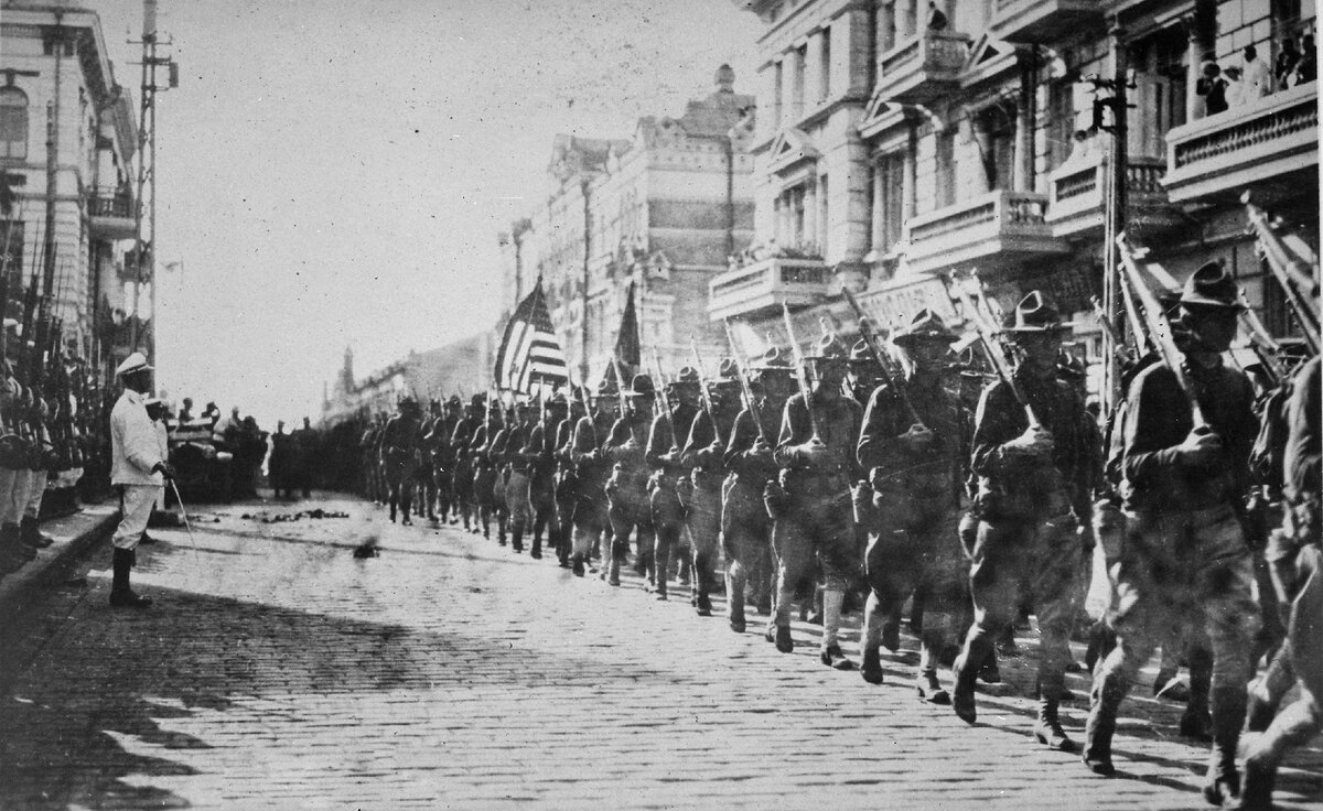 Американские войска во Владивостоке 