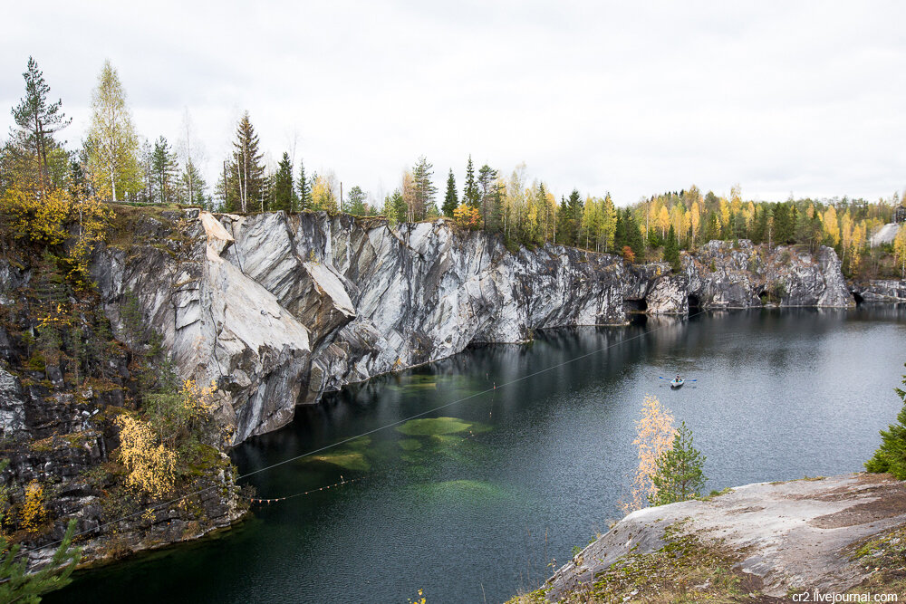 Горный парк "Рускеала". Карелия 