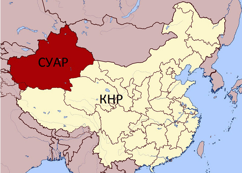 Районы китая