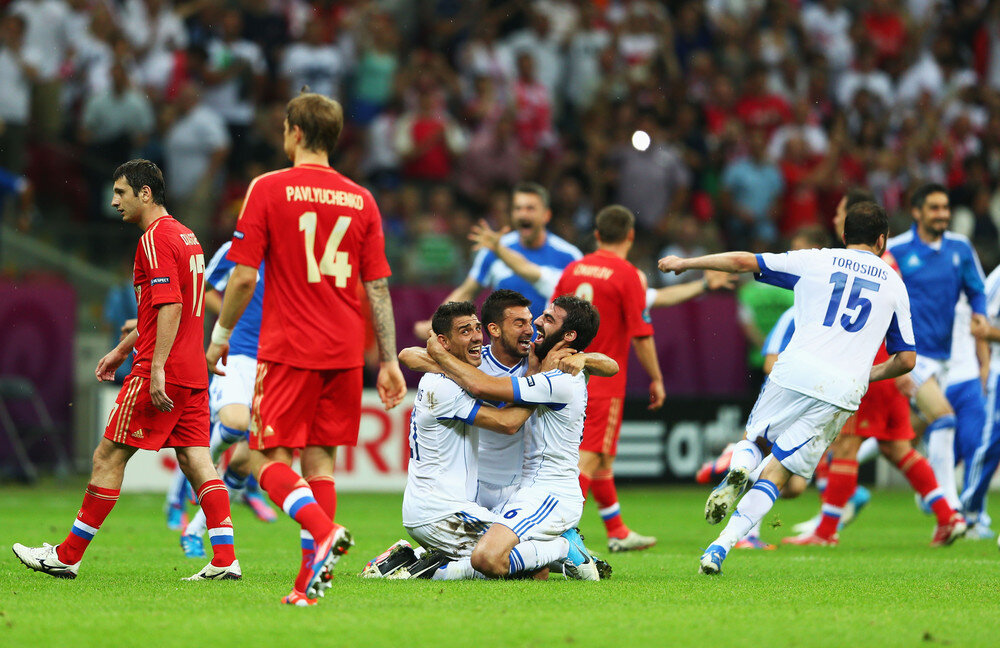 Россия 0-1 Греция (Евро 2012)