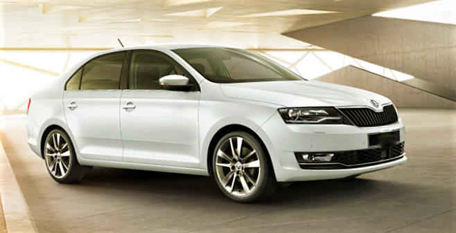 Шкода рапид. Цена стартует от 847000 рублей.